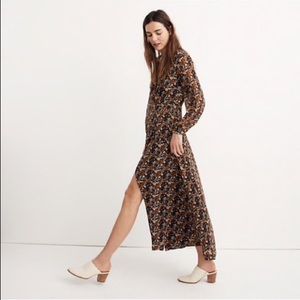 Madewell nightflower maxi dress in prairie blossom